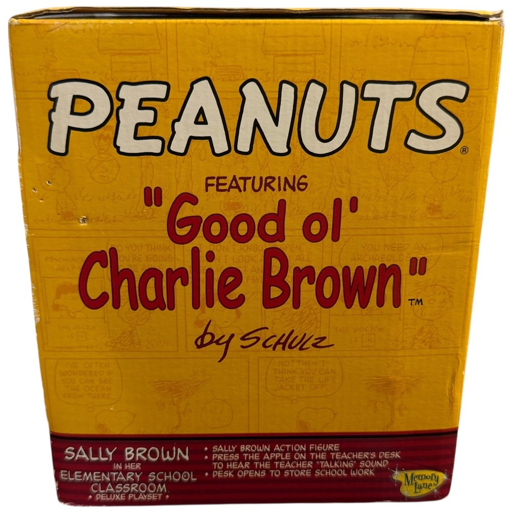 Peanuts Sally Brown‎ Elementary School Classroom Deluxe Playset Schulz - Picture 2 of 10